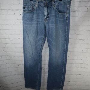 AG ADRIANO GOLDSCHMIED THE PROTEGE STRAIGHT LEG JEANS SIZE 34 X 34